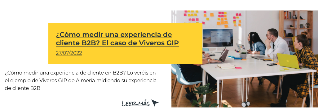Como medir la experiencia de cliente en B2B